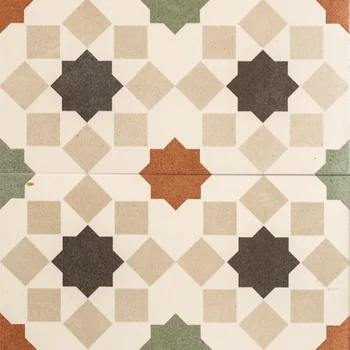 Matt Geometric Ceramic Tile image 2