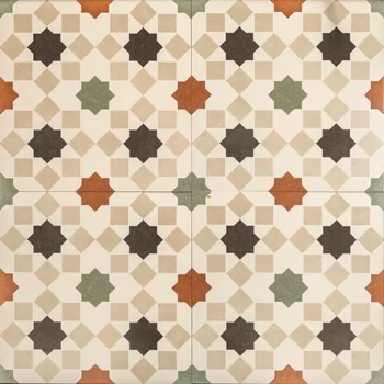 Matt Geometric Ceramic Tile image 1