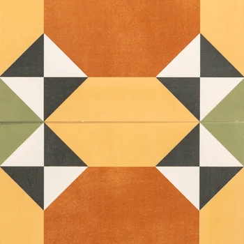 Matt Geometric Ceramic Tile image 2