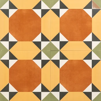 Matt Geometric Ceramic Tile image 1