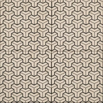 Matt Carving Patterned Decorative Colour Body Vitrified Tile image 1