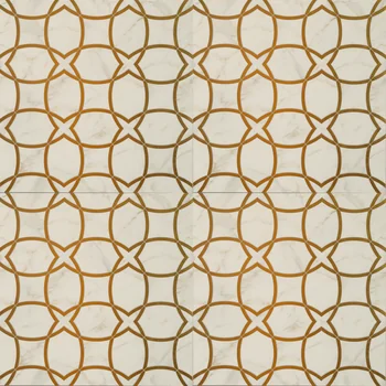 Matt Carving Geometric Vitrified Tile image 1