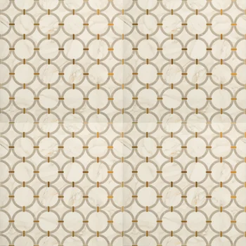 Matt Carving Geometric Vitrified Tile image 1