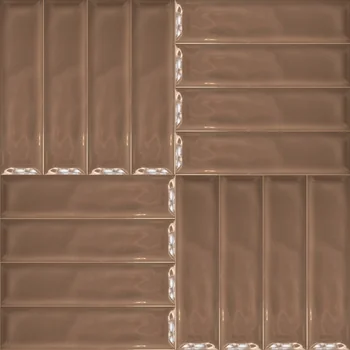 Glossy Subway Ceramic Tile image 1