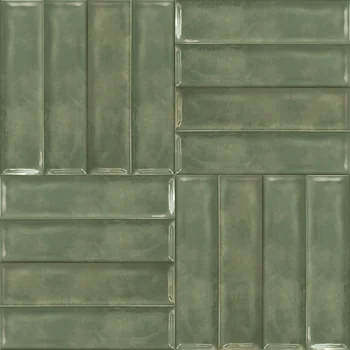 Glossy Subway Ceramic Tile image 1