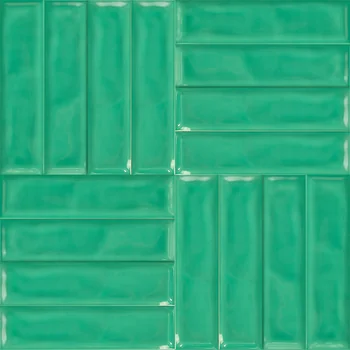 Glossy Subway Ceramic Tile image 1