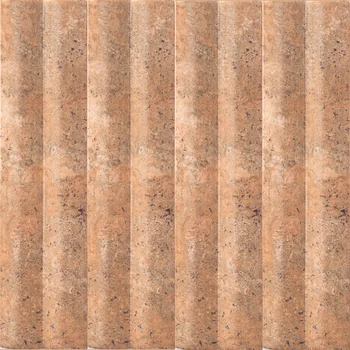 Matt Glue Fluted Ceramic Tile image 1