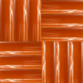 Glossy Fluted Ceramic Tile image 2