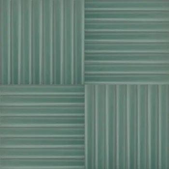 Matt Punch Fluted Ceramic Tile image 1