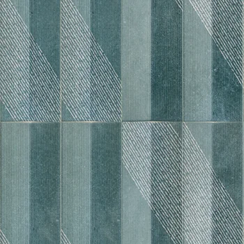 Matt Punch Fluted Ceramic Tile image 2