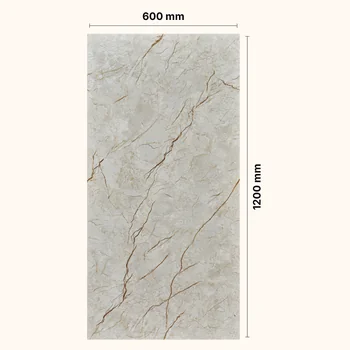 Matt Glue Carving Endmatch Vitrified Tile image 2