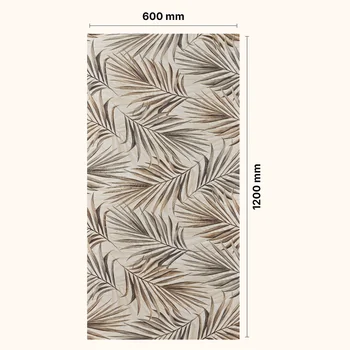 Glossy Floral Vitrified Tile image 2