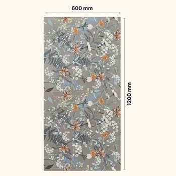 Matt Glue Floral Vitrified Tile image 2