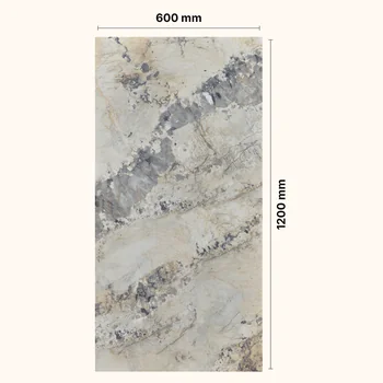 Matt Carving Marble Vitrified Tile image 2