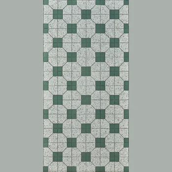 Glossy Carving Geometric Vitrified Tile image 1