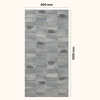 Matt Glue Subway Vitrified Tile image 2