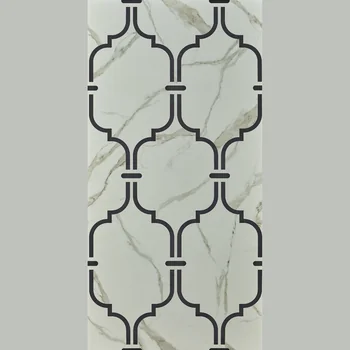 Satin Matt Patterned Decorative Vitrified Tile image 1
