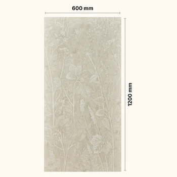 Textured Matt Glue Patterned Decorative Vitrified Tile image 2