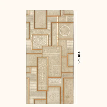 Satin Matt Punch Patterned Decorative Ceramic Tile image 2