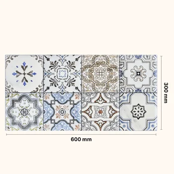 Glossy Punch Moroccan Ceramic Tile image 2