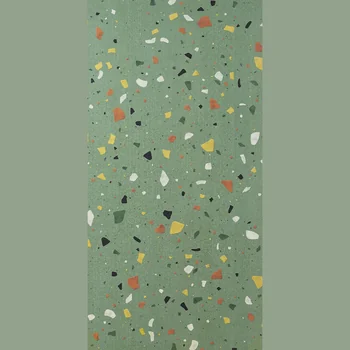 Textured Matt Glue Terrazzo Vitrified Tile image 1