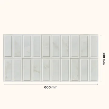 Glossy Punch Subway Ceramic Tile image 2
