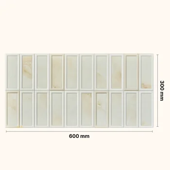 Glossy Punch Subway Ceramic Tile image 2