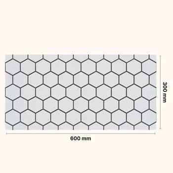 Glossy Punch Patterned Decorative Ceramic Tile image 2