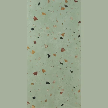 Matt Glue Carving Terrazzo Vitrified Tile image 1