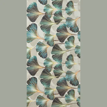 Glossy Carving Tropical Vitrified Tile image 1