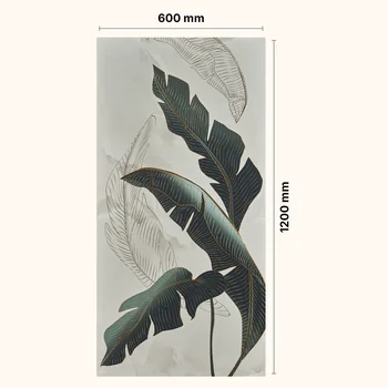 Matt Carving Tropical Vitrified Tile image 2