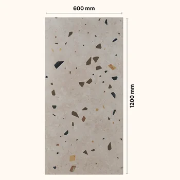 Matt Carving Terrazzo Vitrified Tile image 2