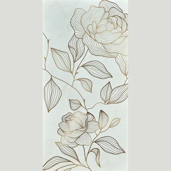 Matt Glue Floral Vitrified Tile image 1