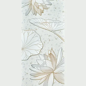 Matt Glue Floral Vitrified Tile image 1