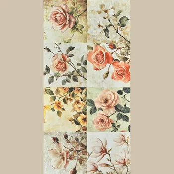 Matt Granula Floral Vitrified Tile image 1