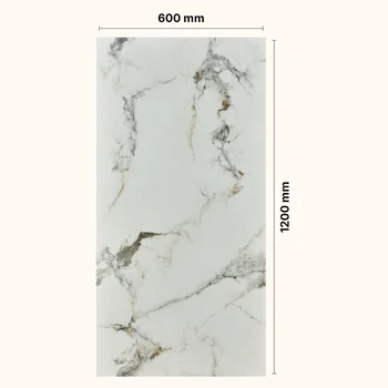 Matt Glue Carving Endmatch Vitrified Tile image 2