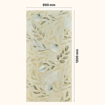 Matt Glue Carving Tropical Vitrified Tile image 2