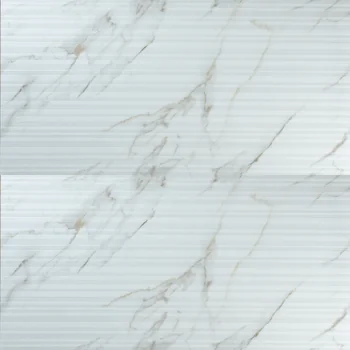 Glossy Carving Marble Vitrified Tile image 2